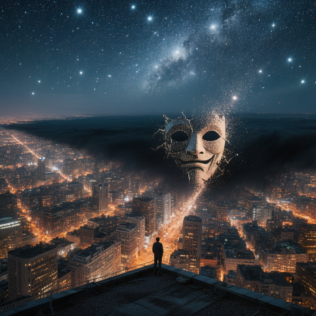 Когда гаснут огни цивилизации, Вселенная показывает своё истинное лицо