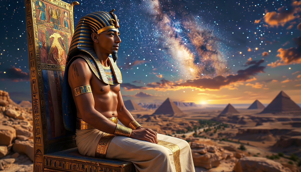 Египетские фараоны умели пользоваться установкой.