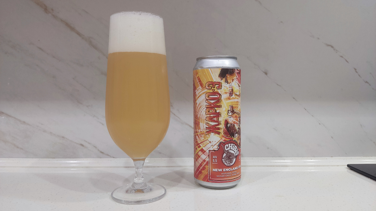 Обзор пива "Жарко 3" от Chibis Brewery