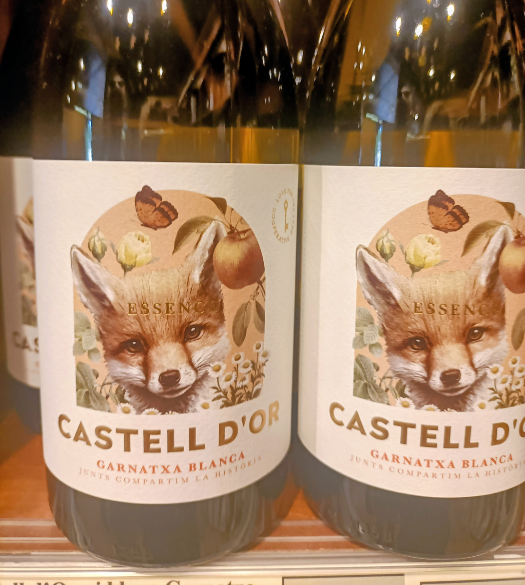 Кооперативный магазин при винодельне Castell D' or.Провинция Таррагона. Vila - Rodona.Фото автора.