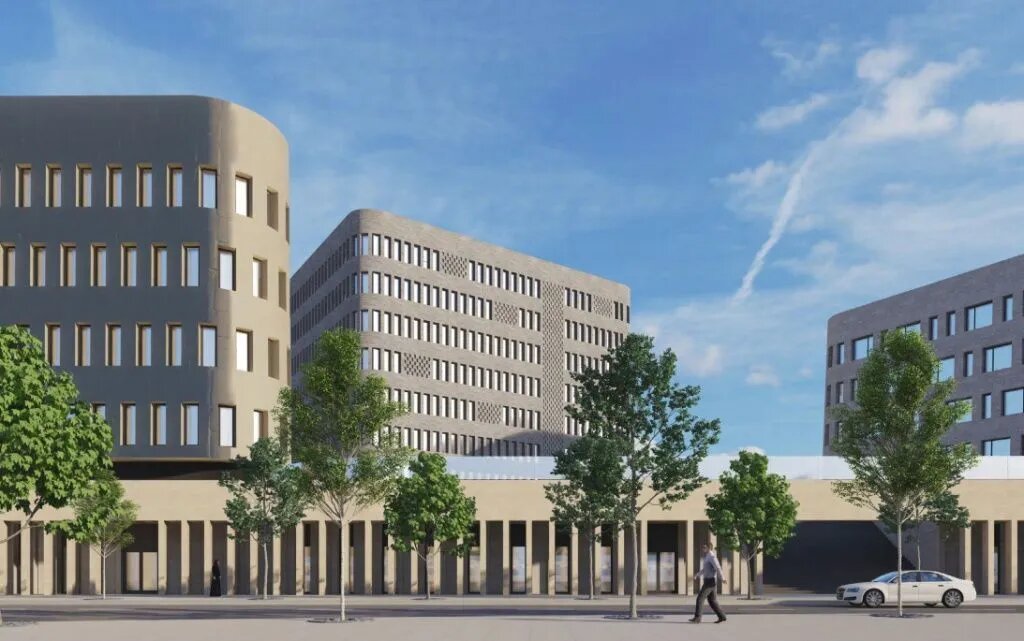 Офисный квартал в Назрани // Визуализация: мастер-план Магасско-Сунженской агломерации