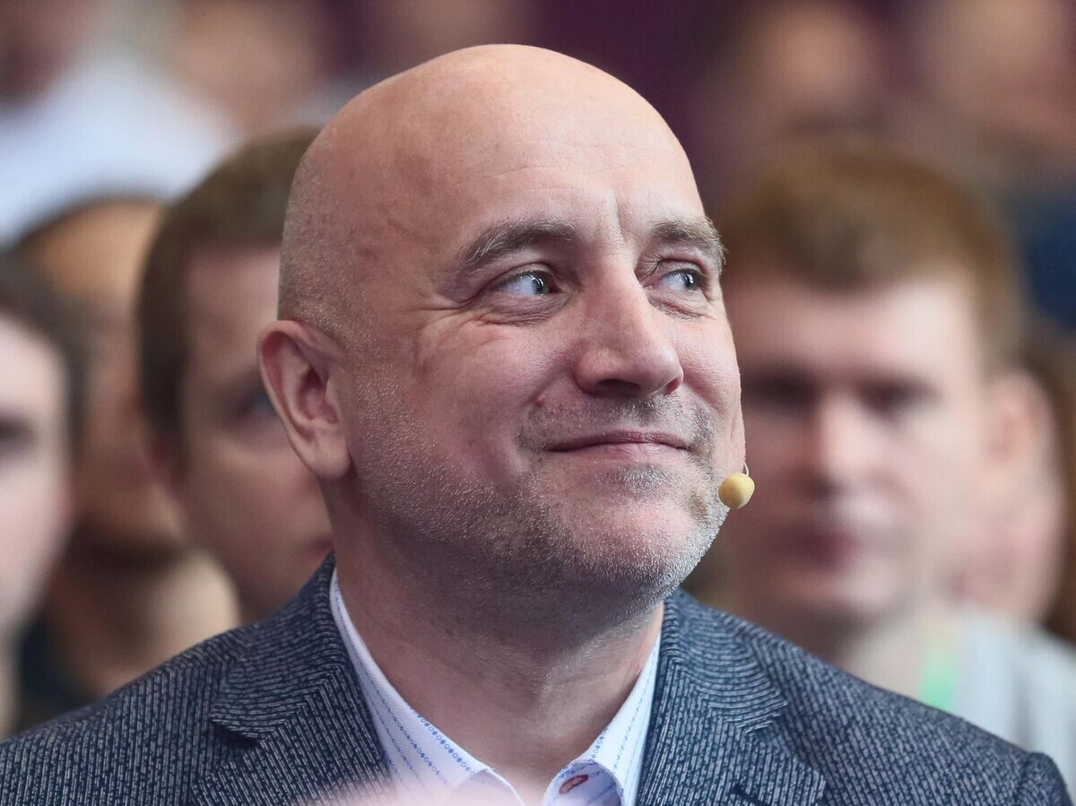    Основатель политической партии "За правду", писатель Захар Прилепин на учредительном съезде партии в Москве© РИА Новости / Виталий Белоусов