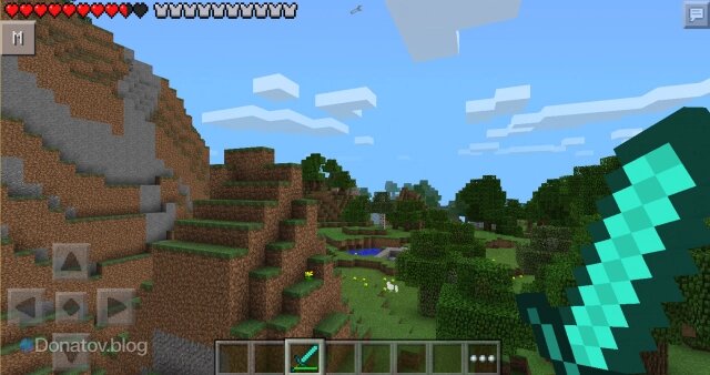    Minecraft на Android