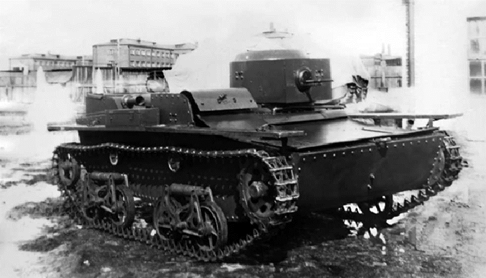 Т-38 перед военной приемкой.Из книги М.Барятинский "Все танки СССР"