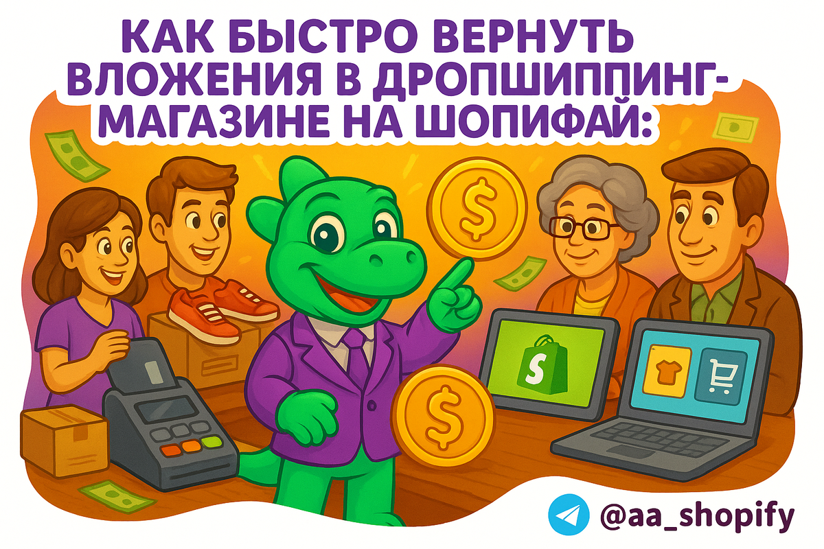    Как быстро вернуть вложения в дропшиппинг-магазине на Шопифай: ключевые стратегии для успеха aa_ecom