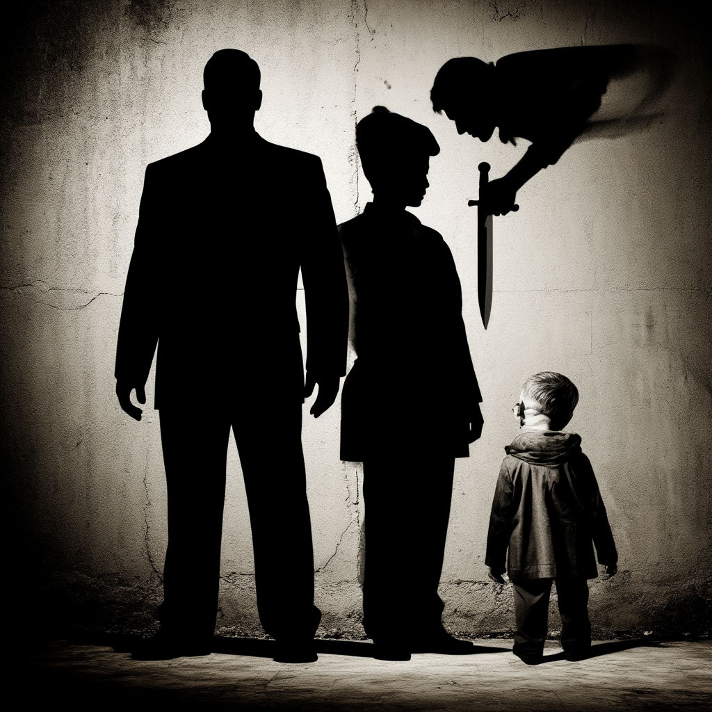 Иллюстрация "Убийство чести" создана сетью Шедеврум