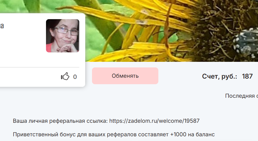 моя страница.