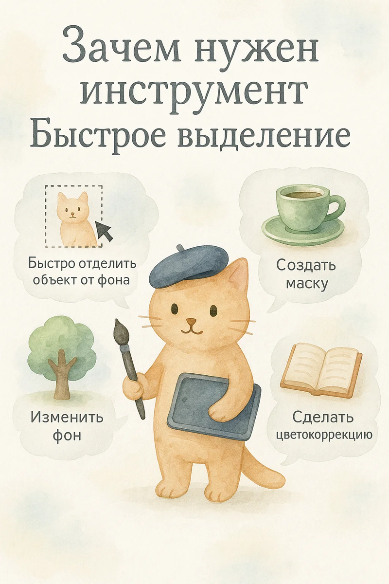 Инфографика подготовлена специально для урока Арт-мастерской ИИ