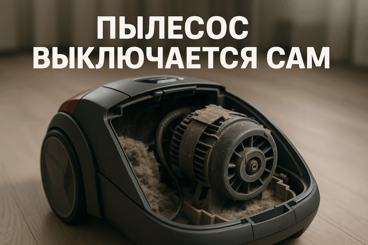    Пылесос выключается сам — перегрев двигателя Михаил Юрьевич