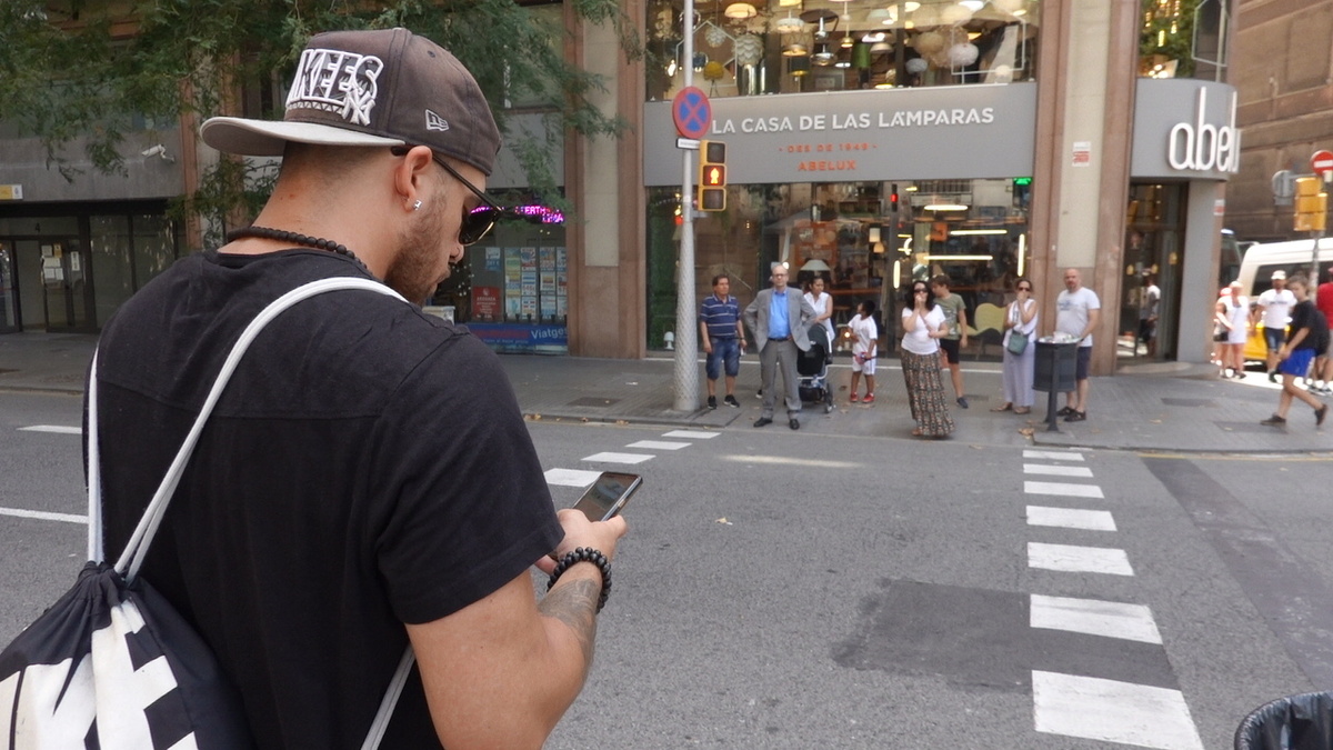 я фоткала в Барселоне