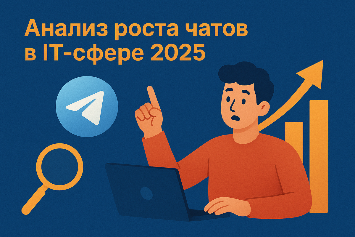 Анализ роста чатов в IT-сфере 2025: статистика и тренды