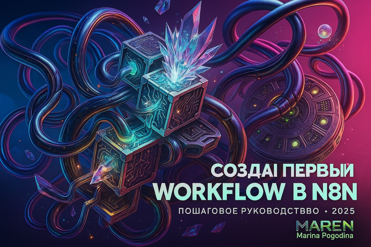 Пошаговое руководство по созданию первого workflow в n8n для автоматизации.