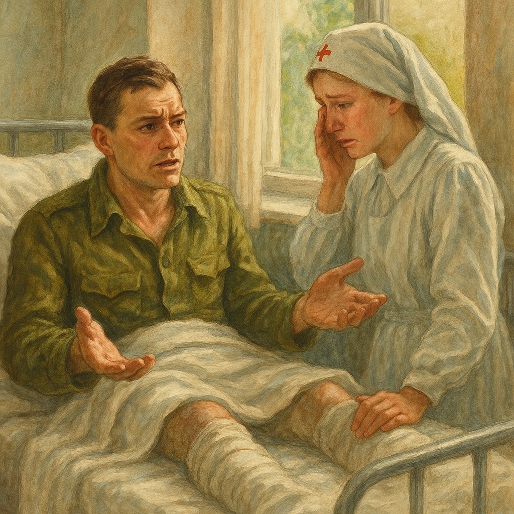 Скажи сестра, что у меня с ногами …