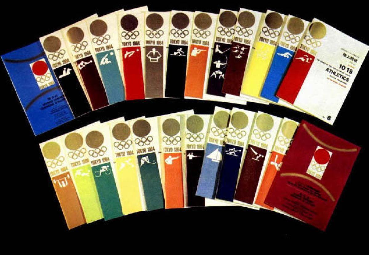 Пиктограммы Токио-1964