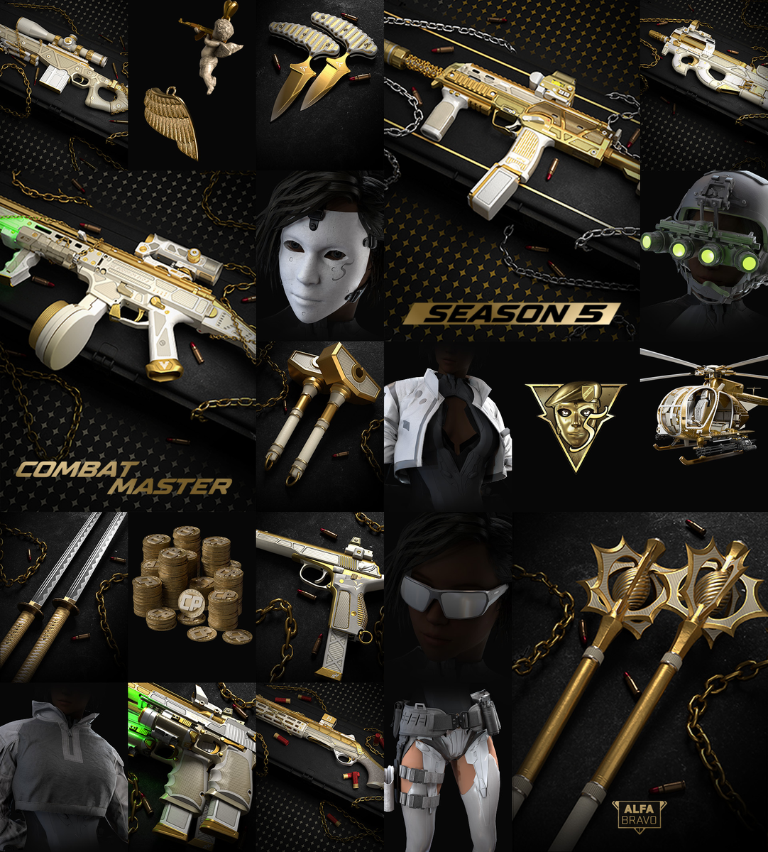 ВСЕ ГЛАВНЫЕ НАГРАДЫ BATTLE PASS SEASON 5