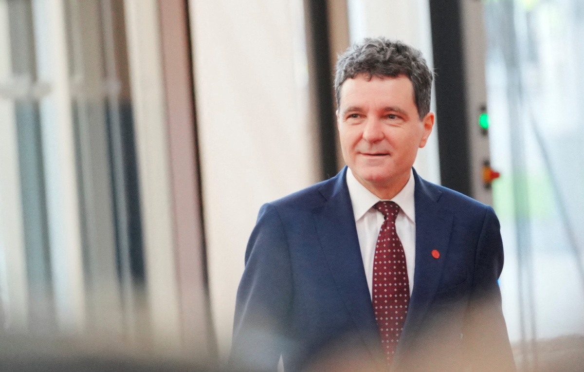    Президент Румынии Никушор Дан  Ida Marie Odgaard/Ritzau Scanpix/via REUTERS