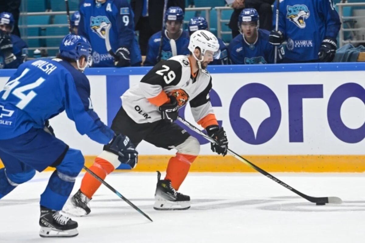    ХК «Амур» проиграл «Барысу» в Астане, но не уехал без эпичного гола