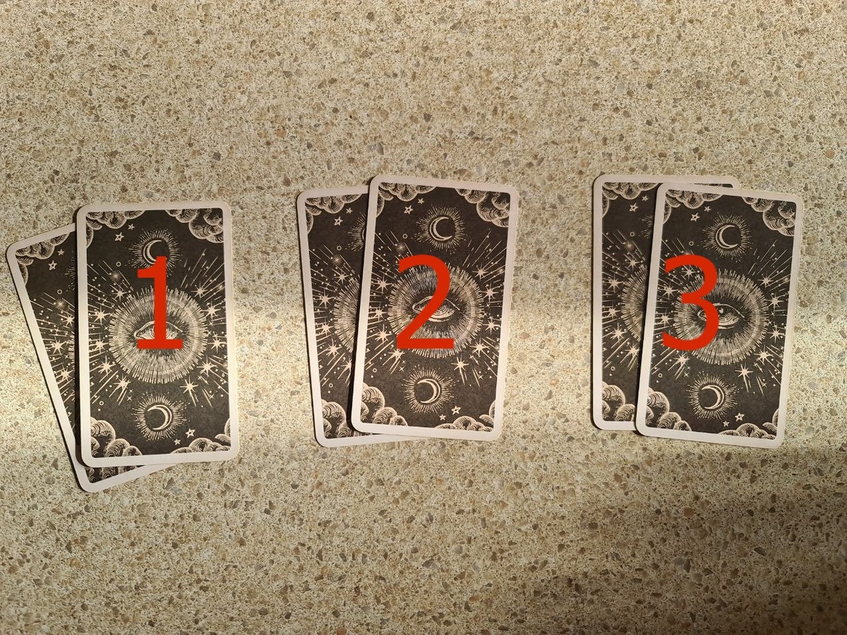 Позиции расклада. Фото автора