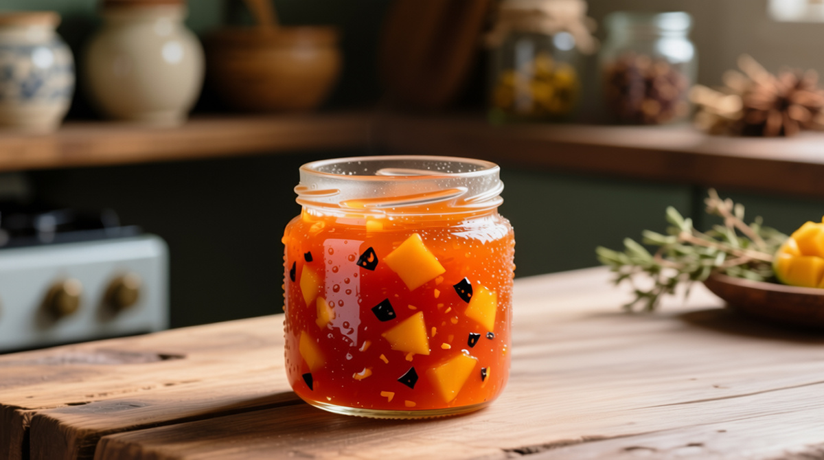 Манго-чили джем