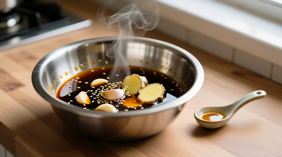 Соево-чесночный маринад