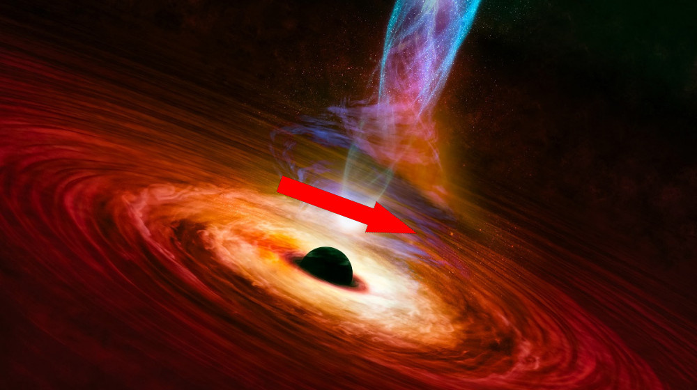    Учёные впервые зафиксировали скорость рождения черной дыры, уносящейся в космос с невероятной силой