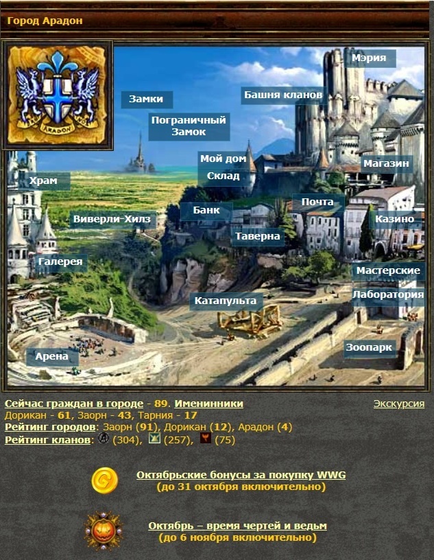 Столица WiW с высоты птичьего полета. #wiw1.ru