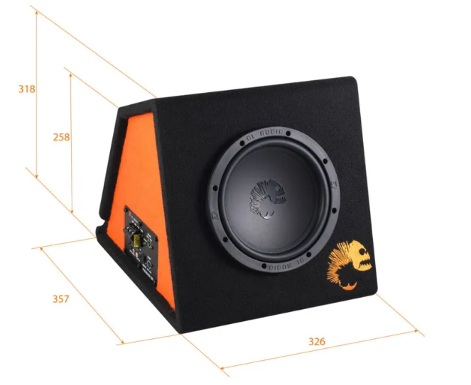 Размеры саба действительно довольно компактные