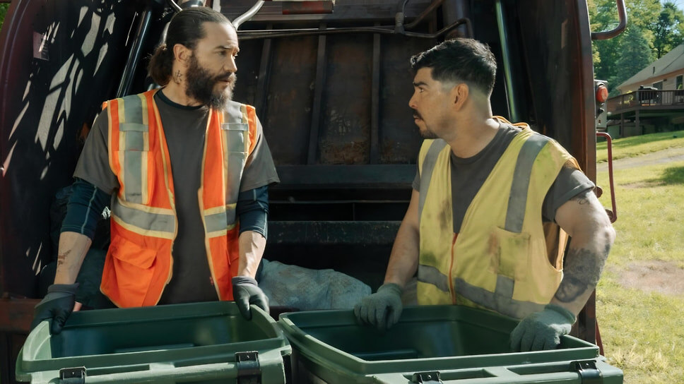 Кадр из сериала «Задание», режиссеры Джеремайя Зейгар и Салли Ричардсон-Уитфилд, 2025.📷Фото: HBO