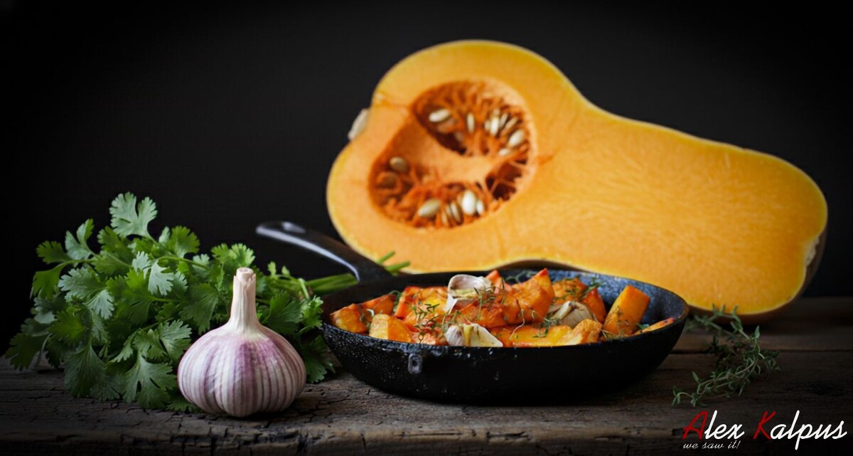 Классический рецепт жареной тыквы по-грузински