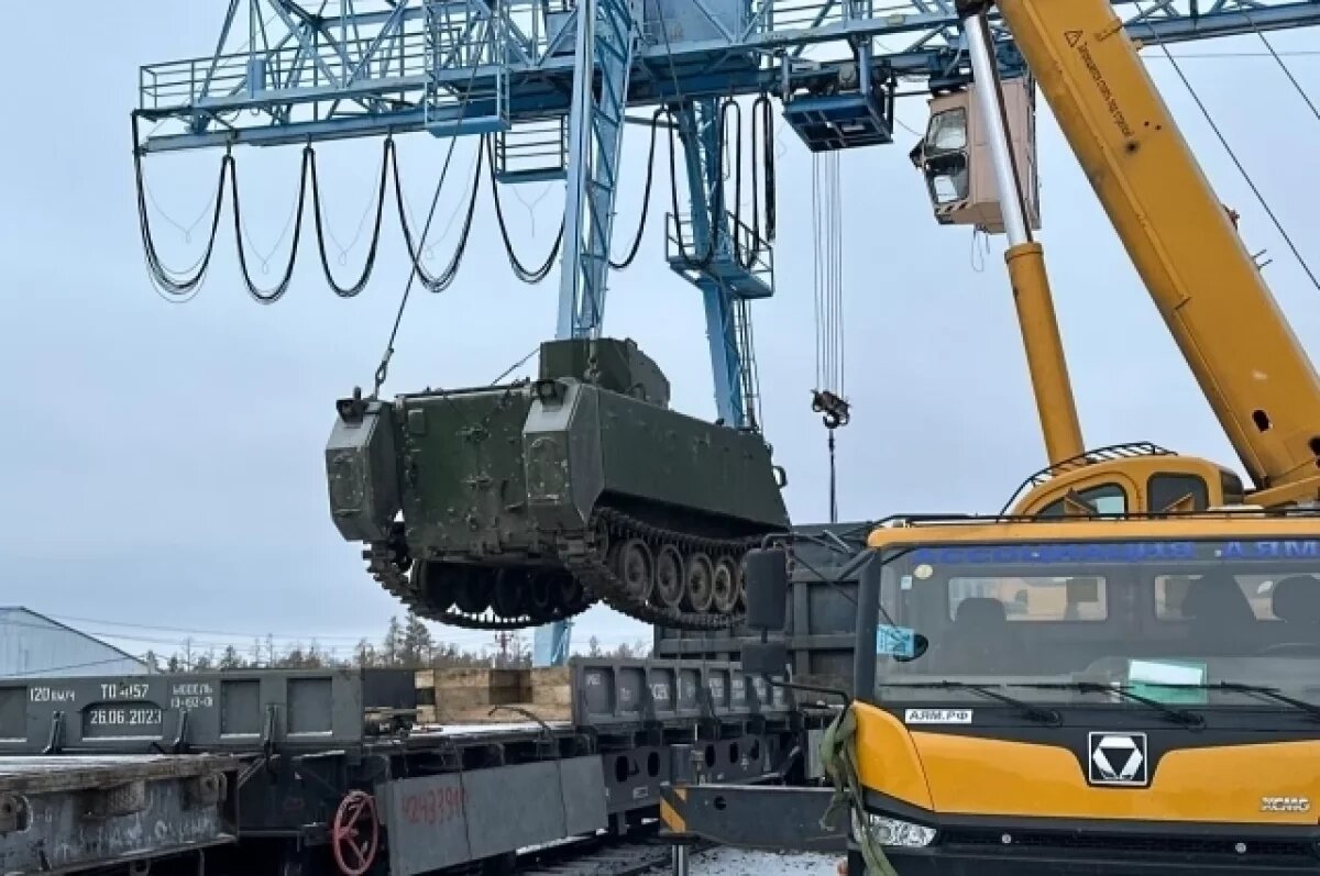    Выставка трофейной бронетехники из зоны СВО пройдёт в Якутске