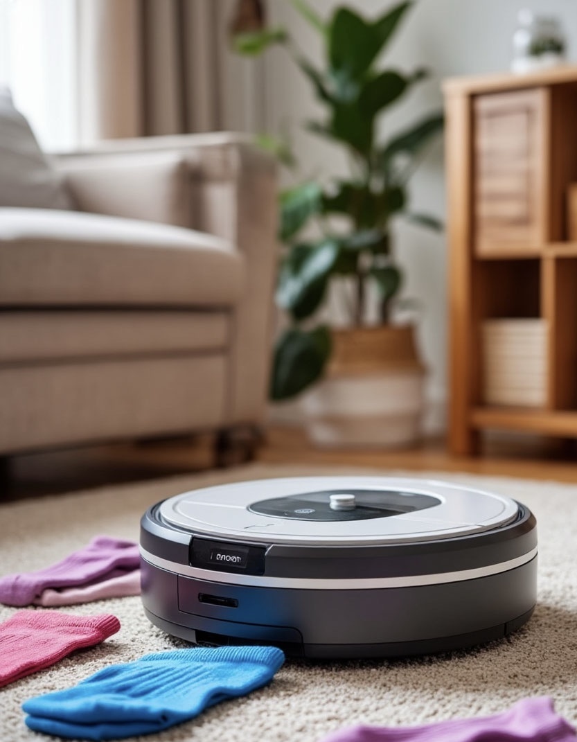 Знакомтесь- это робот пылесос