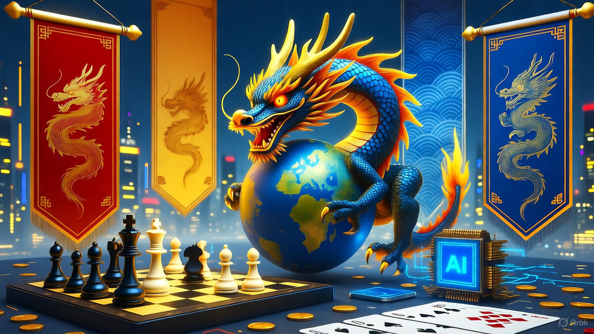 Любовный треугольник Китай - Россия - США