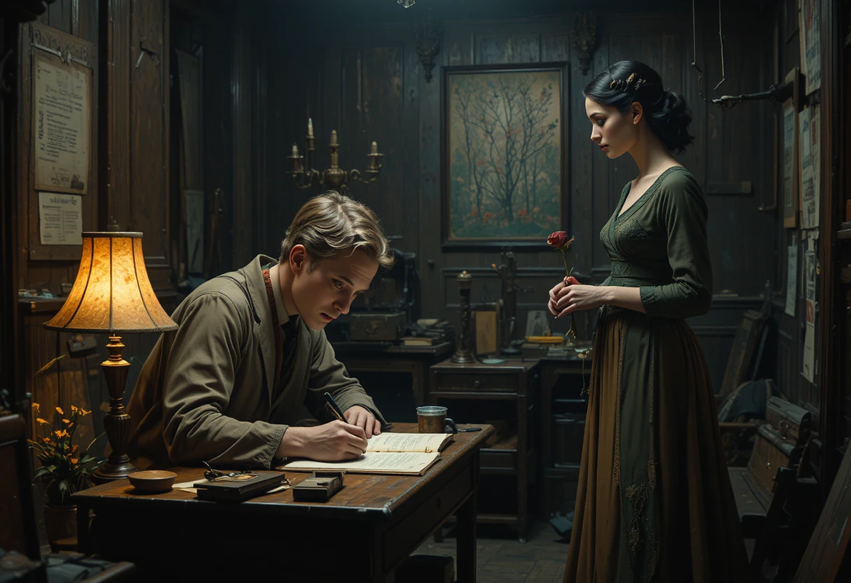 В подвальчике