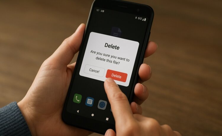 Как правильно удалять файлы на телефоне Android