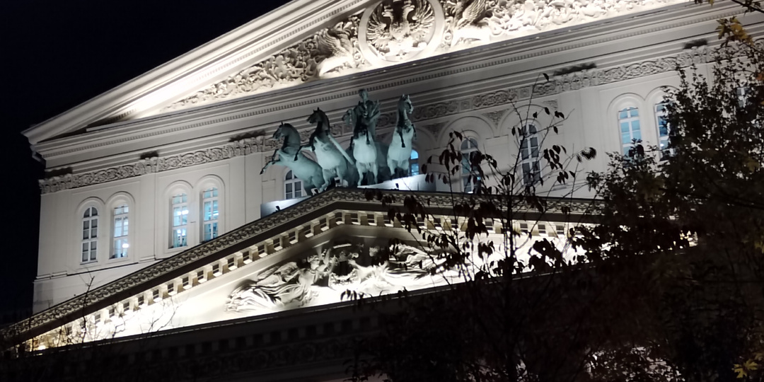 Впервые в Большом театре.