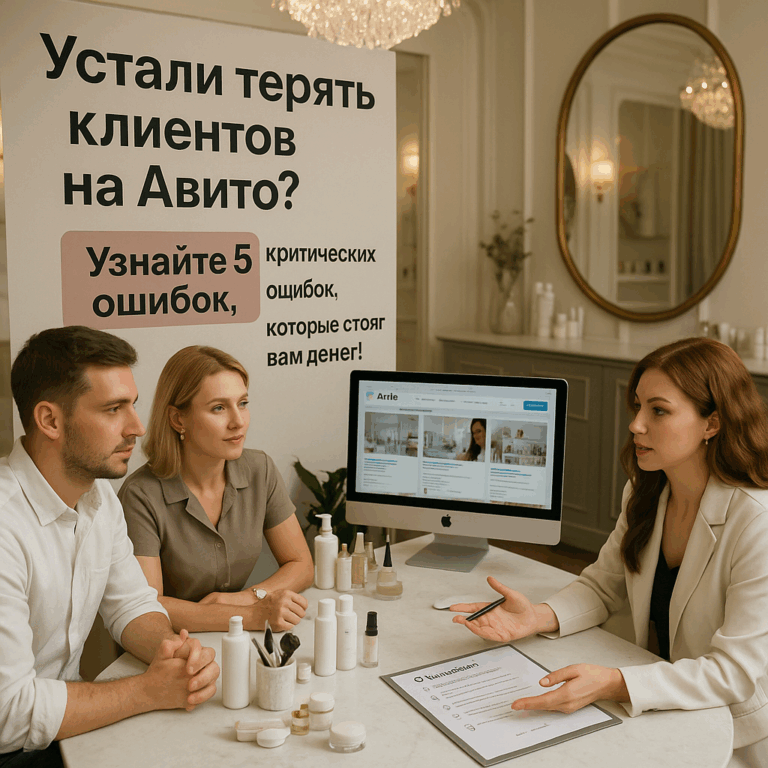    Избегайте 5 критических ошибок на Авито: как бьюти-мастерам не потерять деньги и привлечь клиентов благодаря грамотной упаковке и стратегии admin