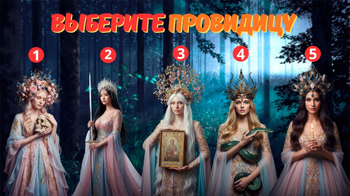 Выберите ДВЕ Провидицы и узнай тайну будущего! Дмитрий Петров📷
