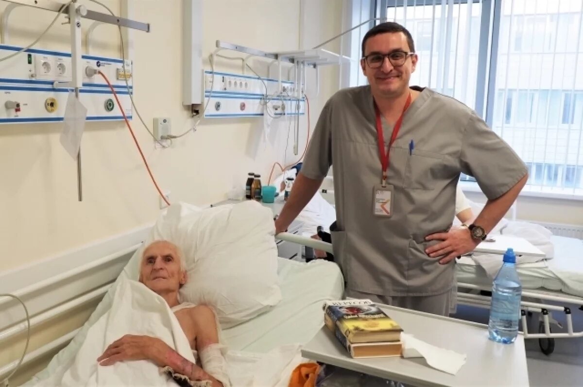    Красноярские врачи спасли пенсионера с 40% ожогов тела