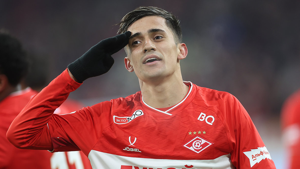 Аргентинский полузащитник московского "Спартака" Пабло Солари. Фото из интернета.