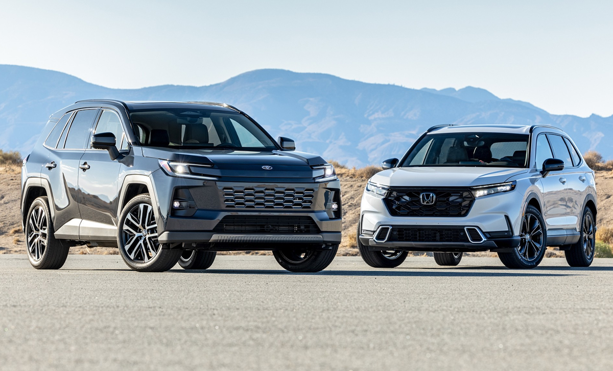 Toyota RAV4 против Honda CR-V