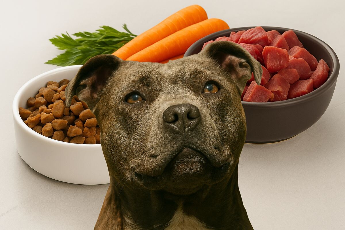 Сухой корм vs сырое мясо 