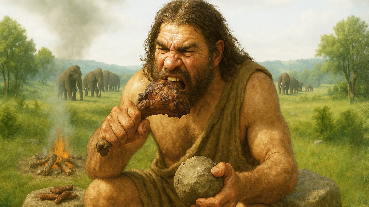 Мясо основной рацион древних людей