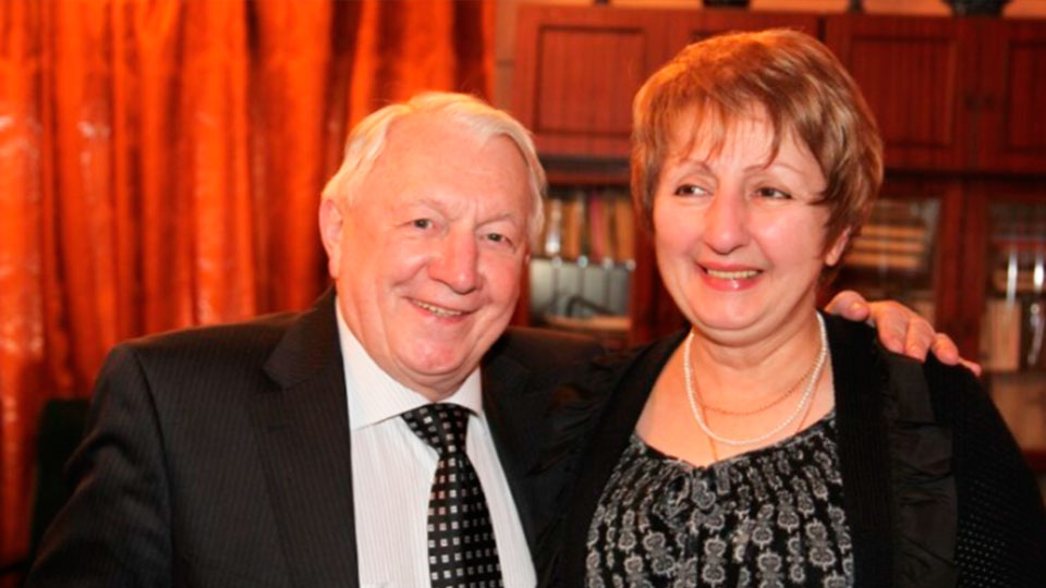 Георгий Штиль с женой Лианой