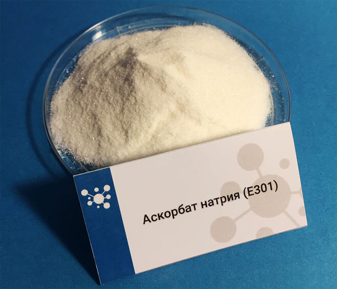 Аскорбат натрия. Изображение взято из открытых источников