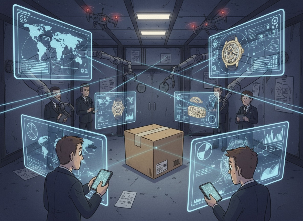 Невзрачная коробка, груз на миллиард: как на самом деле путешествует роскошь