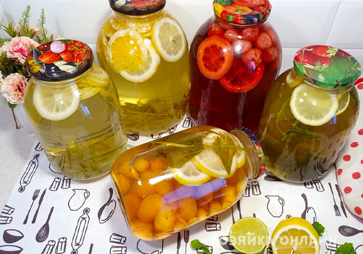 Компотики Мохито из моей кладовки