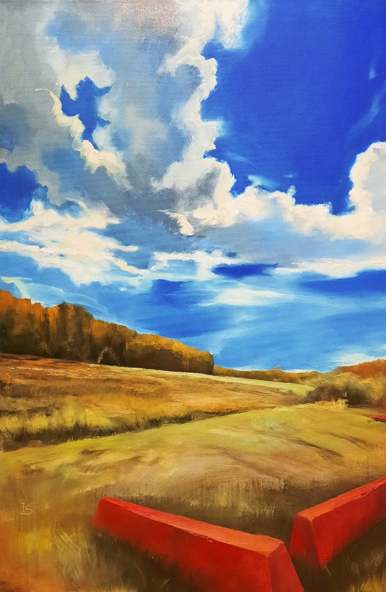 "Обитатели". Холст, масло, 120х80, 2024. В наличии.