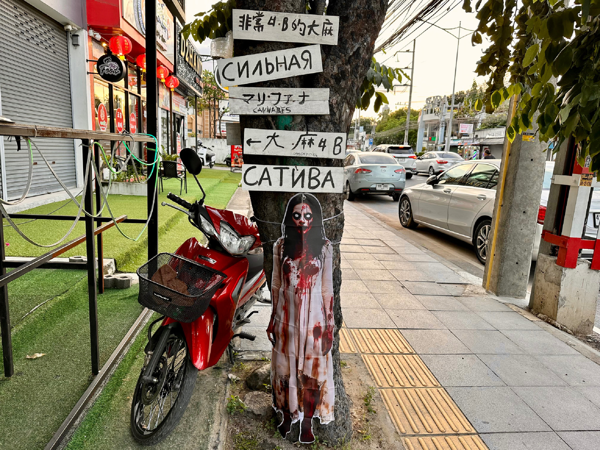 Красивые картинки Таиланда. Подготовка к Хеллоуину.