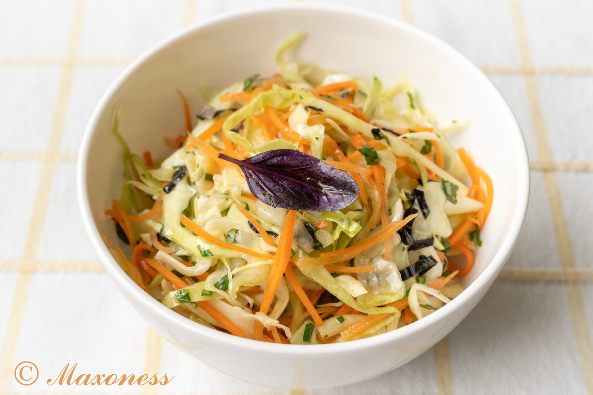 Витаминный салат. Русская кухня