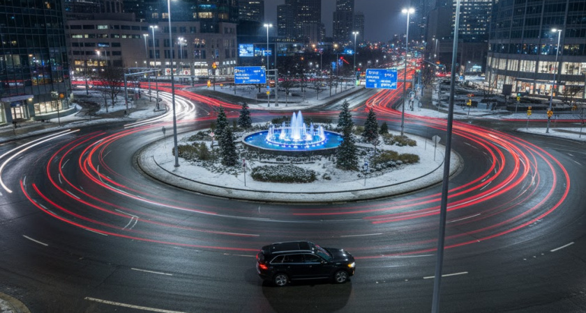    Верховный суд дал четкий ответ: какой поворотник необходимо включить при въезде на кольцо - правый или левый?